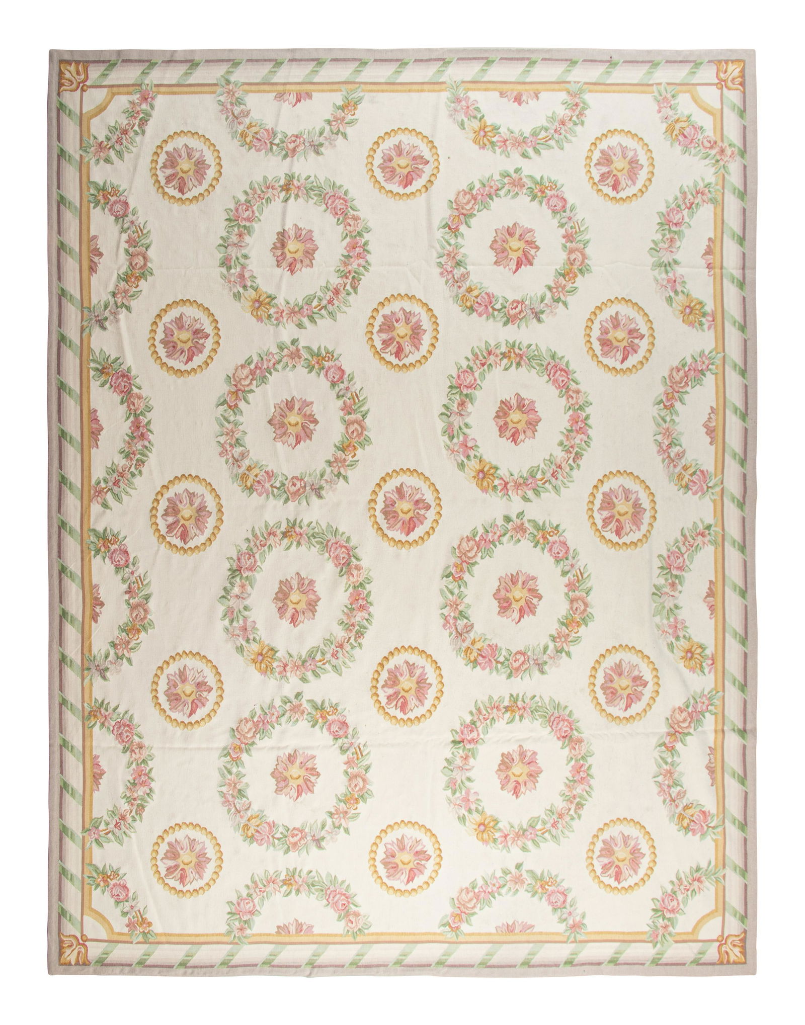 A Custom Aubusson Style Wool Rug (1 of 3)