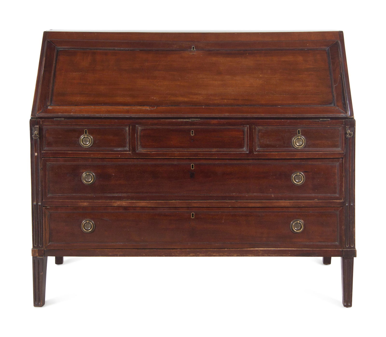 A Louis XVI Mahogany Slant-Front Bureau (1 of 4)