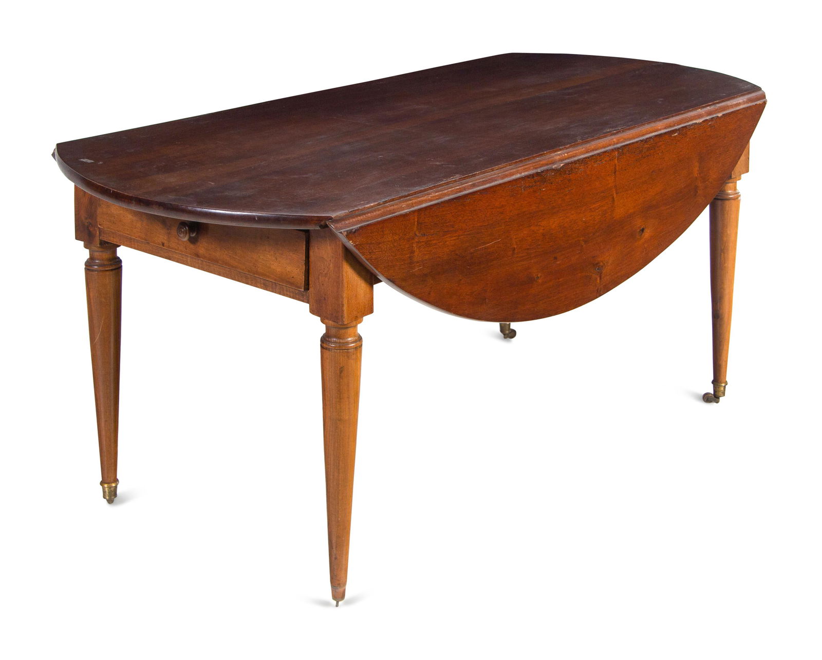 A Directoire Mahogany Drop-Leaf Dining Table (1 of 2)