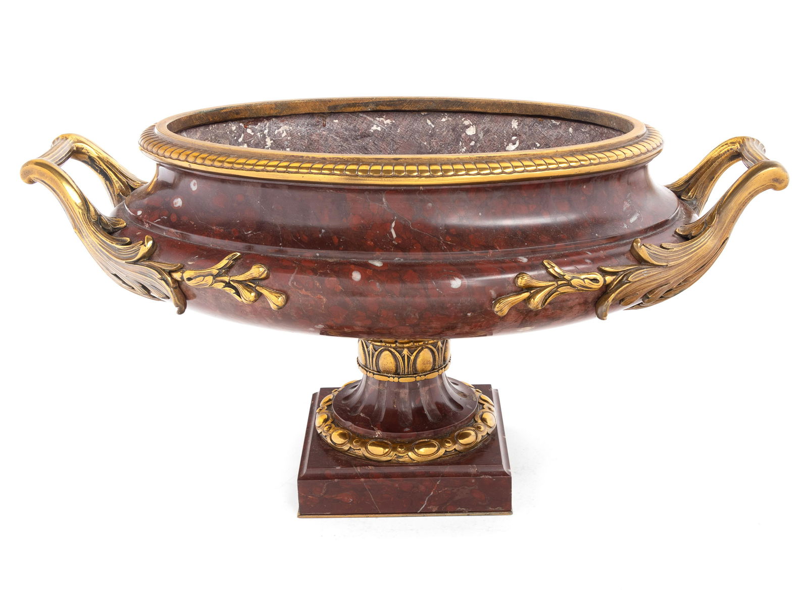 A French Gilt Bronze Mounted Marble Centerpiece Bowl (1 of 3)