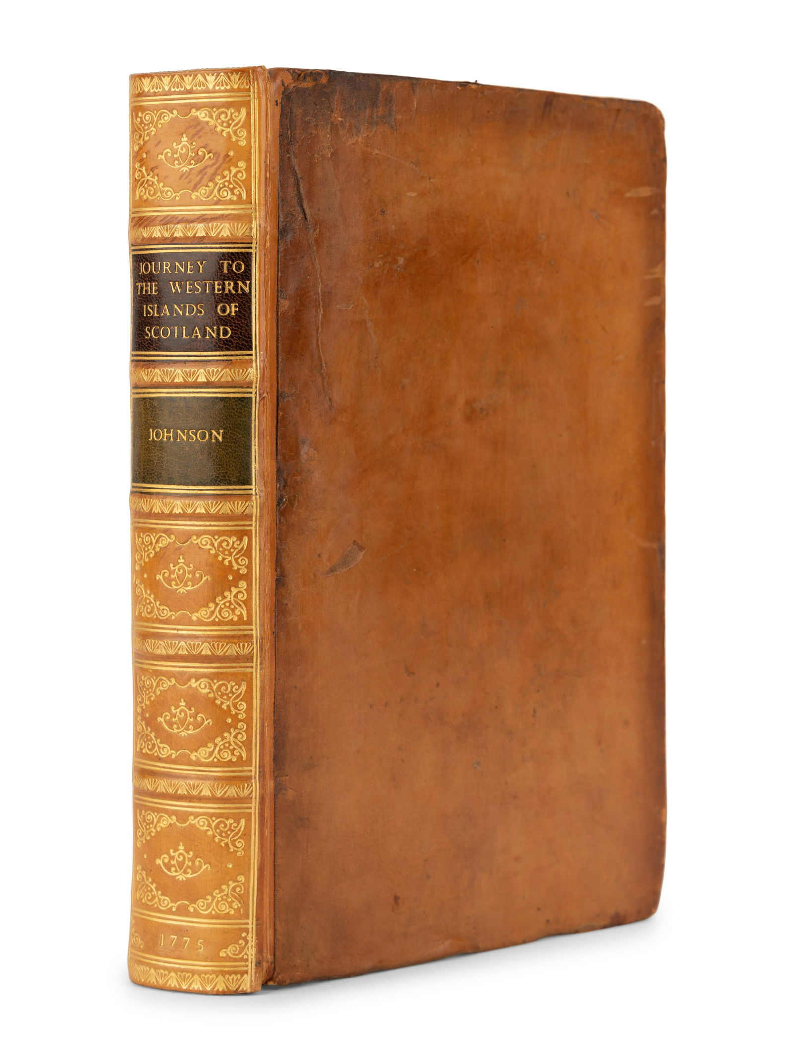 JOHNSON, Samuel. A Journey to The Western Islands of Scotland. London: W. Strahan and T. Cadell, (1 of 1)