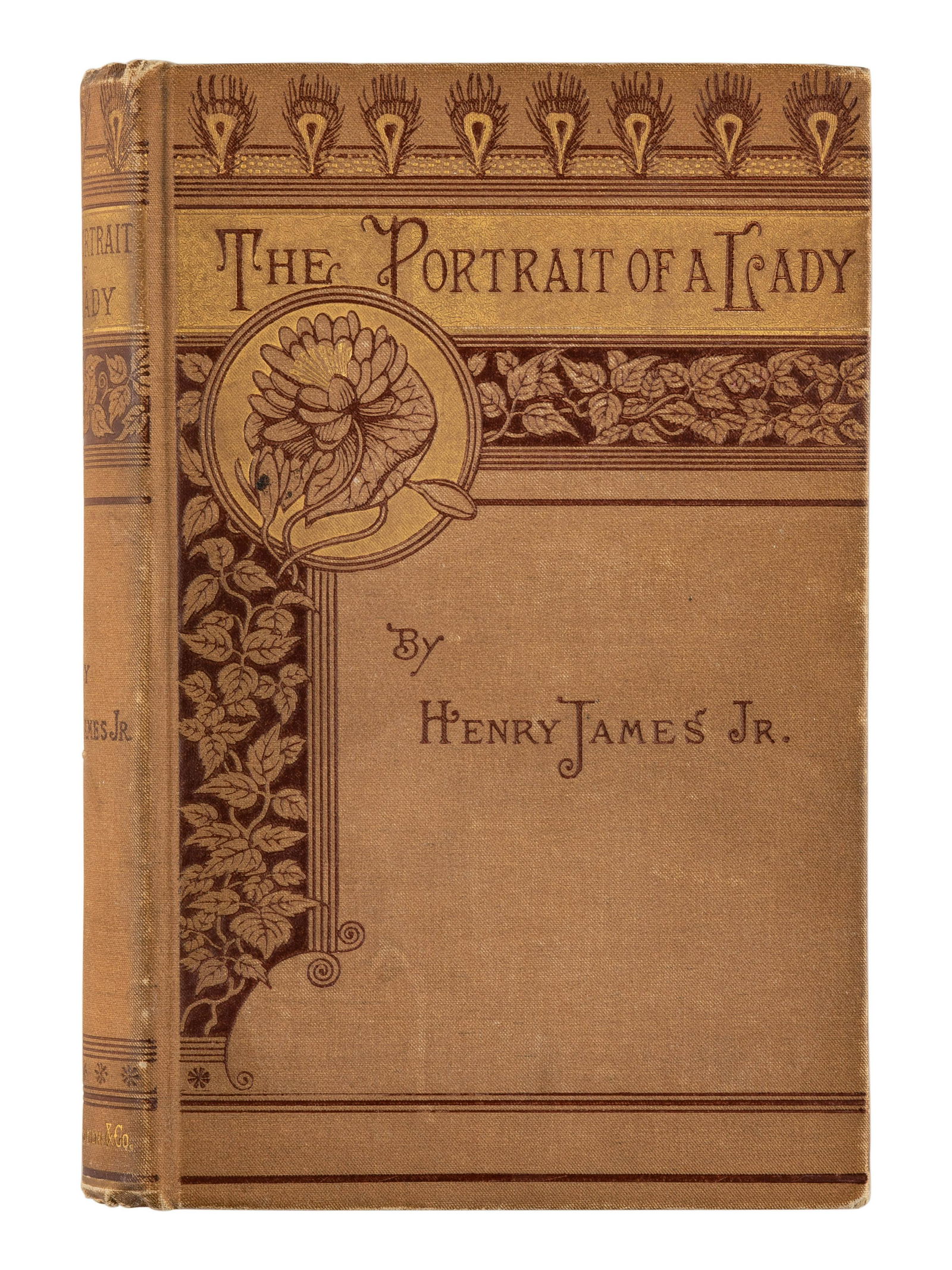 JAMES, Henry (1843-1916). The Portrait of a Lady. Boston: Houghton, Mifflin and Company, 1882. FIRST (1 of 1)