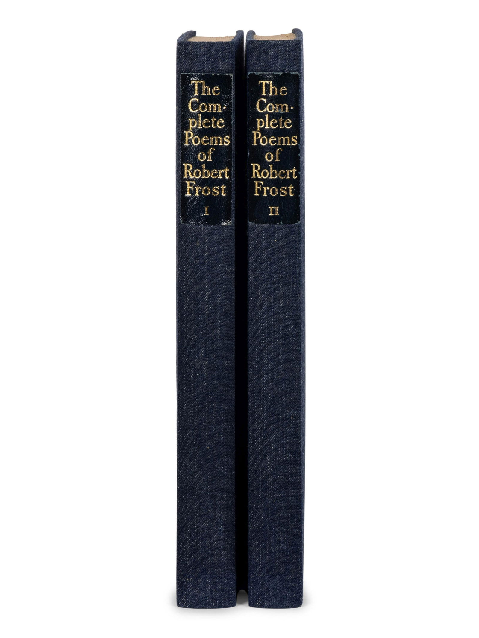 [LIMITED EDITIONS CLUB] -- FROST, Robert. The Complete Poems of Robert Frost. NY: The Limited: [LIMITED EDITIONS CLUB]. FROST, Robert (1874-1963). The Complete Poems of Robert Frost. New York: The Limited Editions Club, 1950. 2 volumes, 8vo. Numerous wood-engravings by Thomas W. Nason. Original