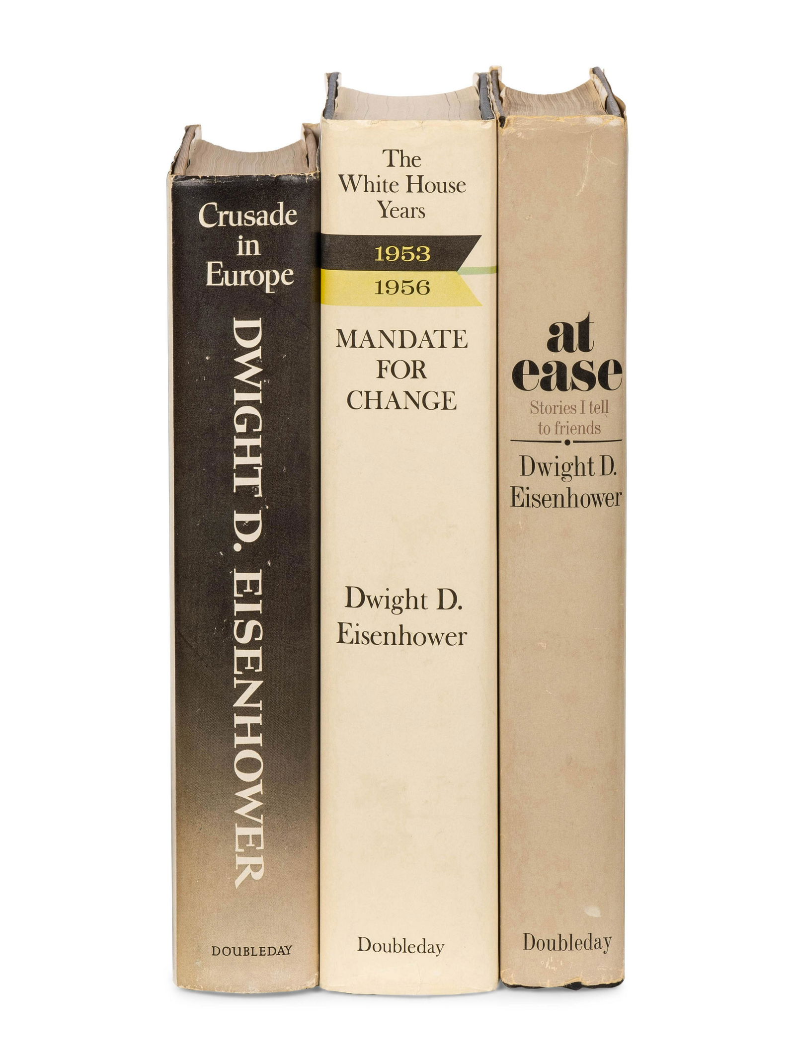 EISENHOWER, Dwight D. A group of 3 works, all published in Garden City, NY by Doubleday & Company, (1 of 1)