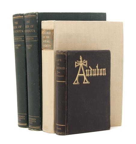 (AUDUBON, JOHN JAMES) AUDUBON, LUCY. The Life of J: (AUDUBON, JOHN JAMES) AUDUBON, LUCY The Life of John James Audubon, the Naturalist. New York: G. P. Putnam's Sons, 1894. First edition. Together with The Birds of Minnesota. By Thomas S. Roberts