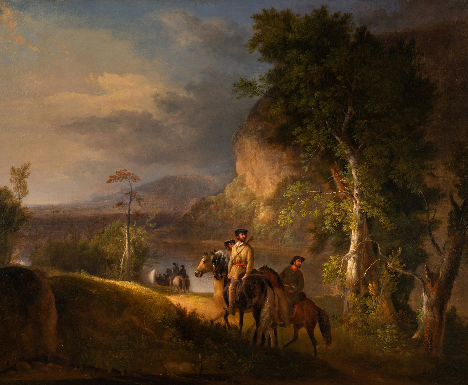 Alvan Fisher (American, 1792-1863) The Scouting Party, 1848 (1 of 5)