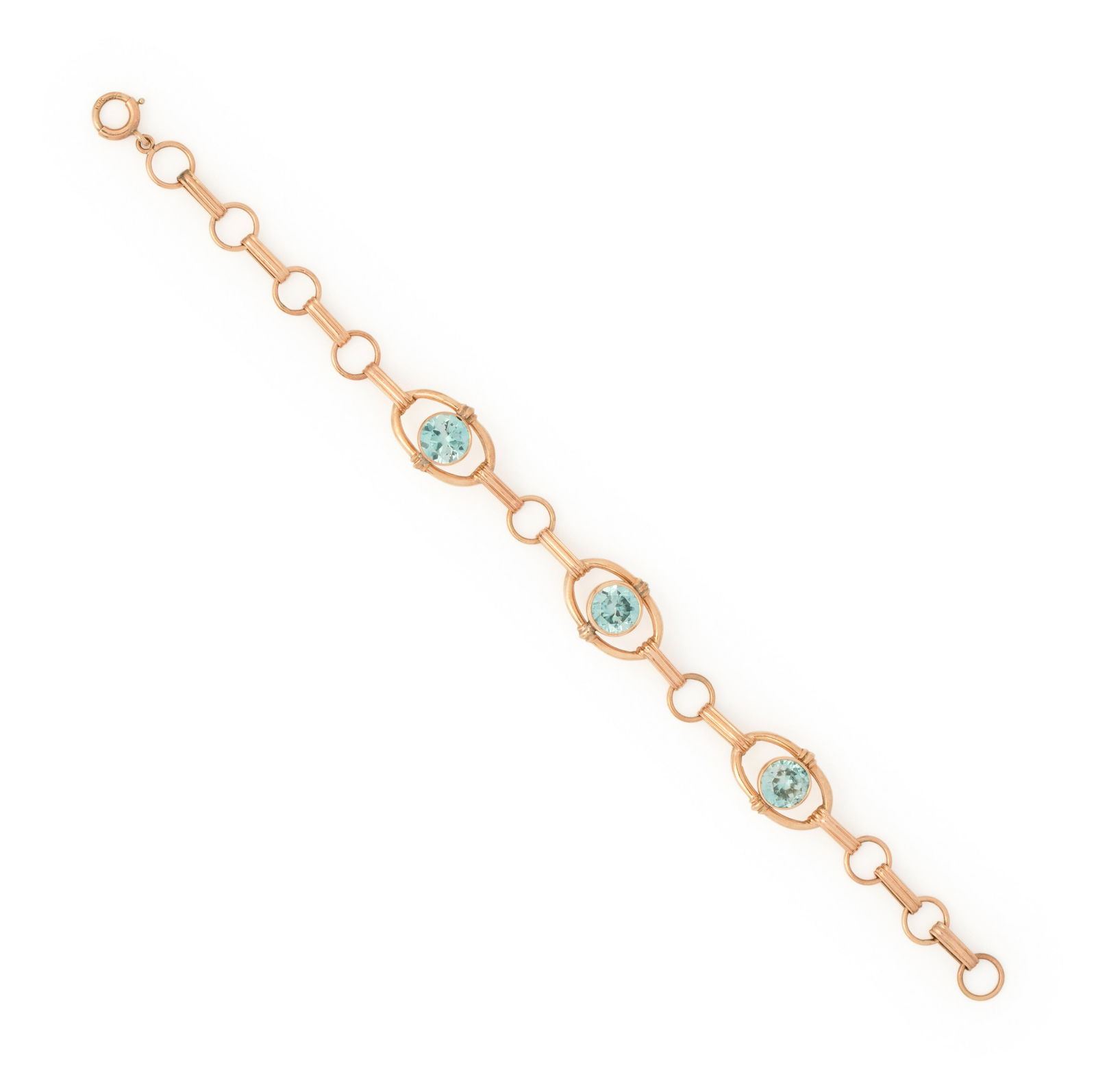 ROSE GOLD AND ZIRCON BRACELET (1 of 1)
