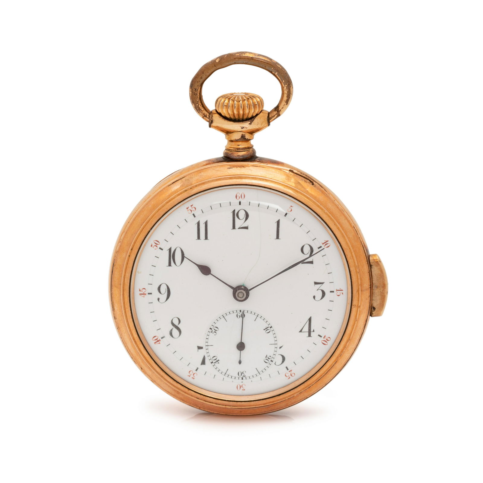 GOLD-FILLED MINUTE REPEATER OPEN FACE POCKET WATCH (1 of 3)