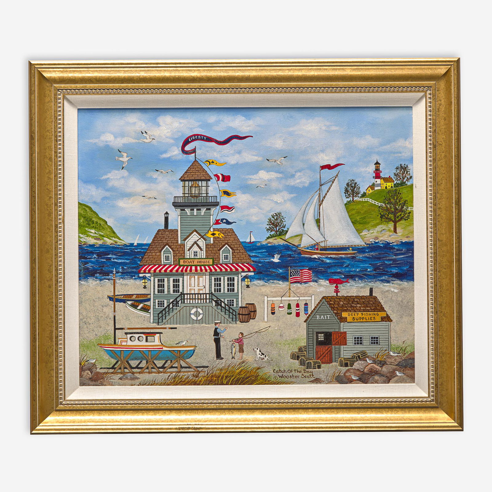 Jane Wooster Scott (b. 1920) Catch of the Day (1 of 1)