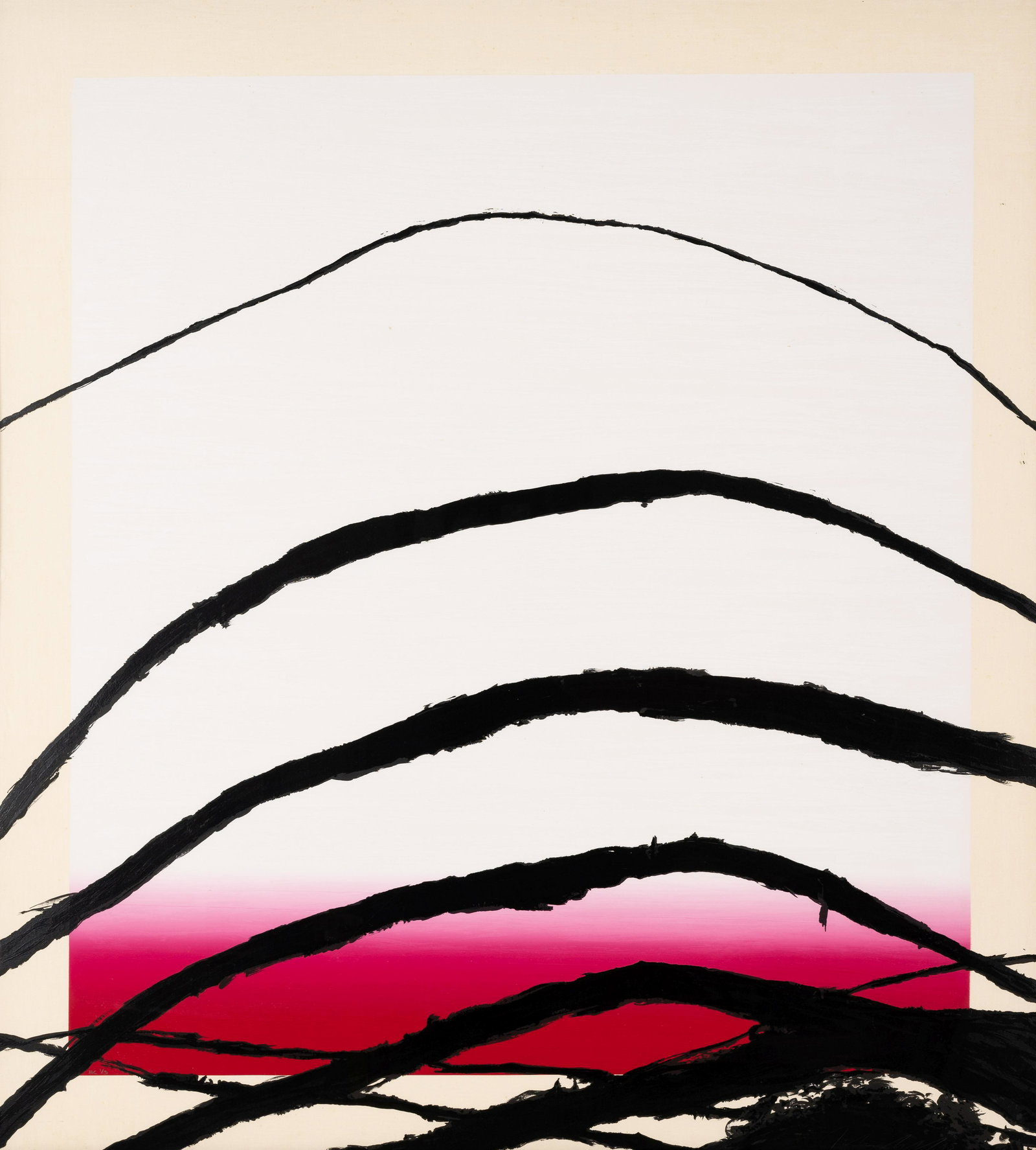 Julian Schnabel (American, b. 1951) Last Attempt at Attracting Butterflies IV, 1995 (1 of 5)