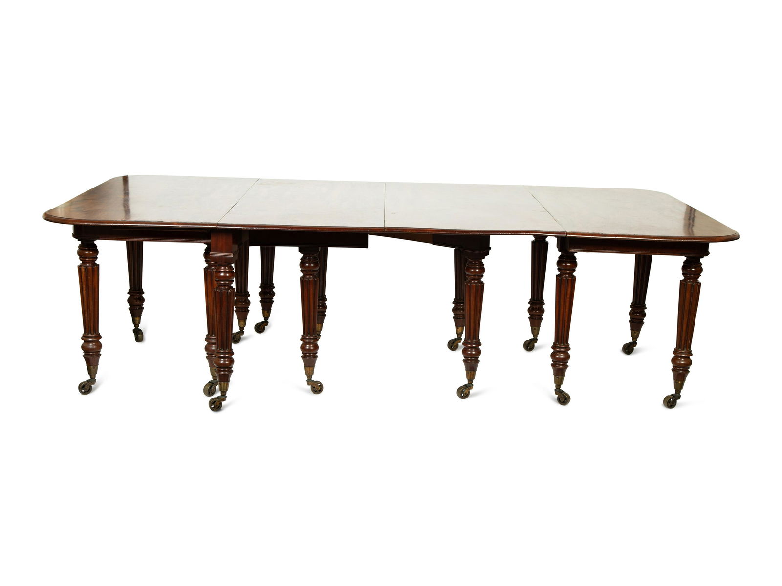 A William IV Mahogany Dining Table Height 29 x length 102 x width 52 inches. (1 of 3)