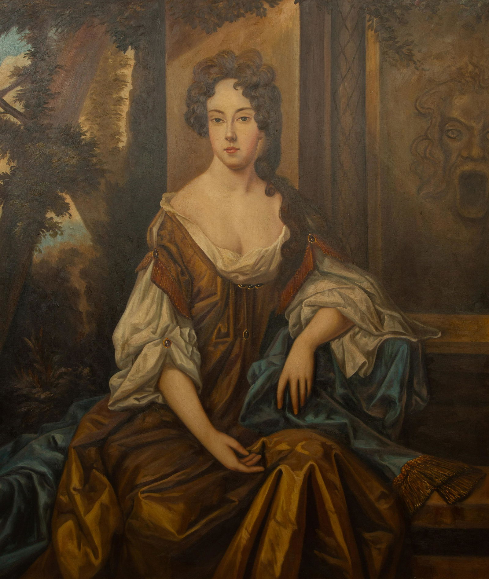 English School, 19th/20th Century Portrait of a Lady (1 of 4)