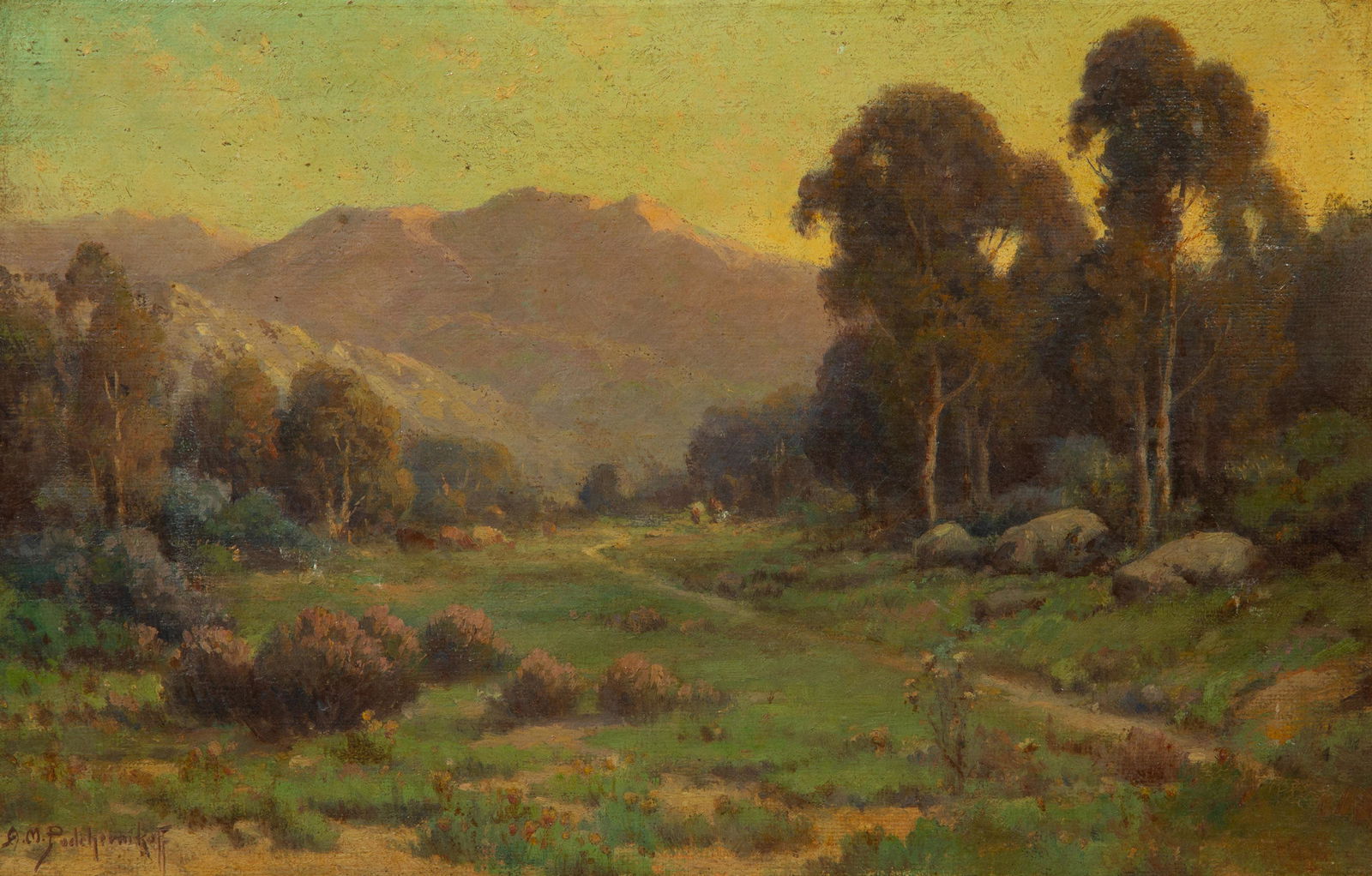 Alexis Matthew Podchernikoff (Russian-American, 1886-1931) Landscape (1 of 5)