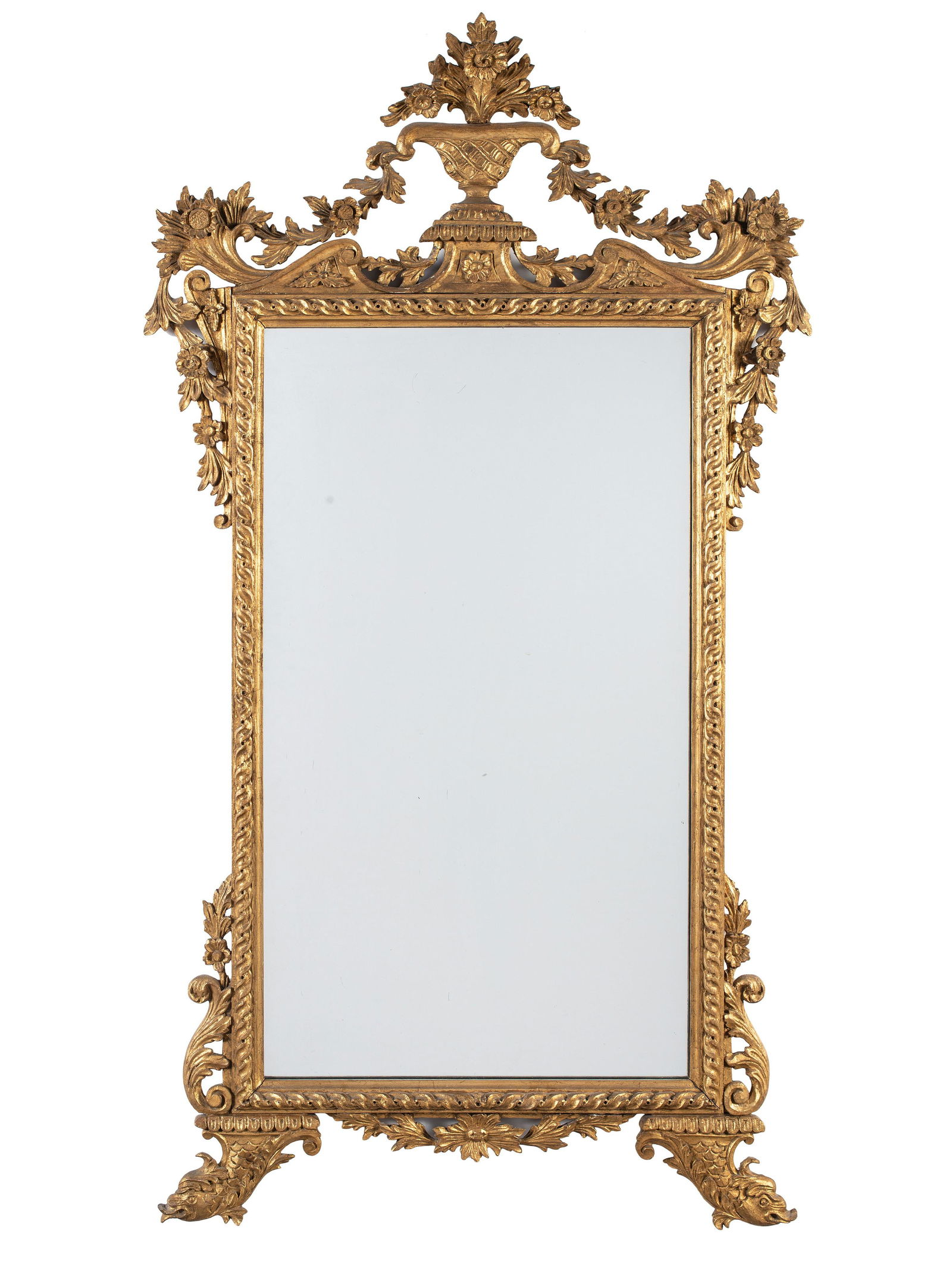 A Neoclassical Style Giltwood Mirror (1 of 1)