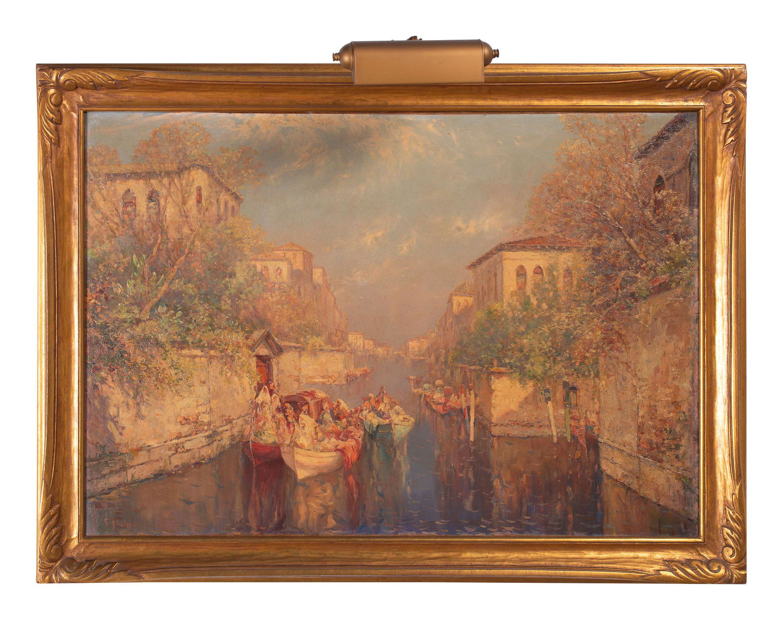 Carl Muller (Austrian, 1862-1938) Untitled (Venetian Scene) (1 of 4)
