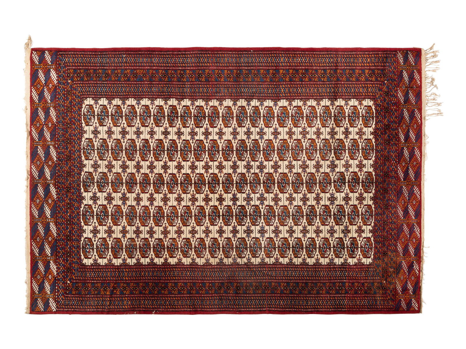 A Bokhara Wool Rug (1 of 2)