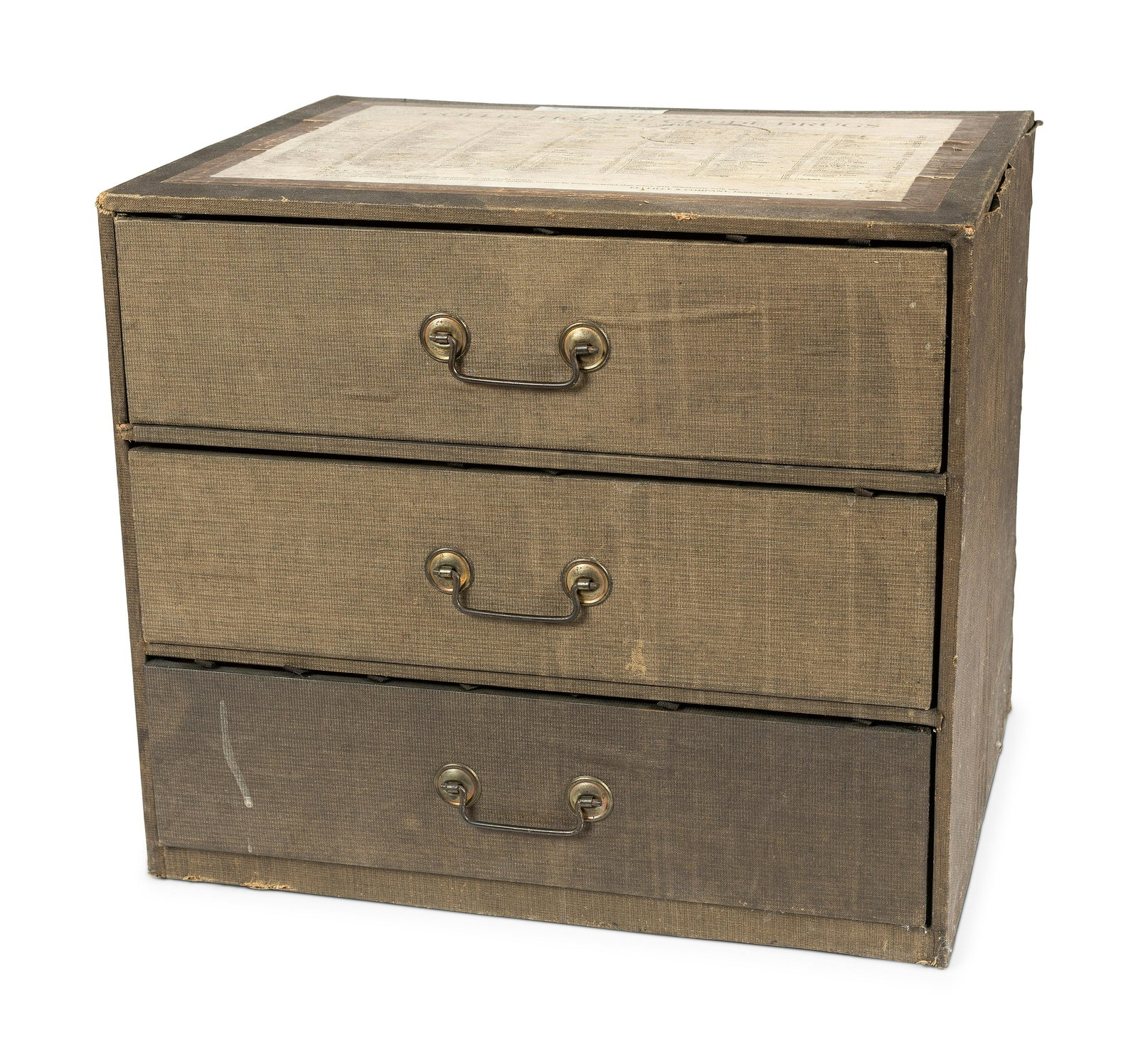 An Eli Lilly's  'Collection of Crude Drugs' Cabinet (1 of 4)