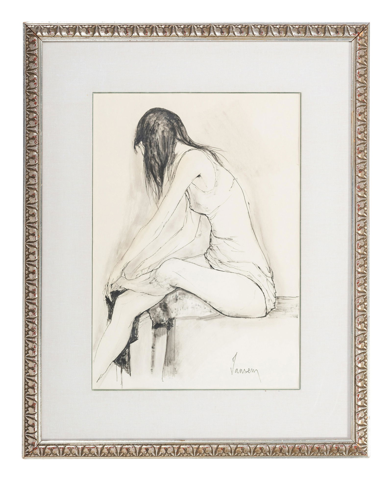 Jean Jansem (French, 1920-2013) La Preparation (1 of 3)