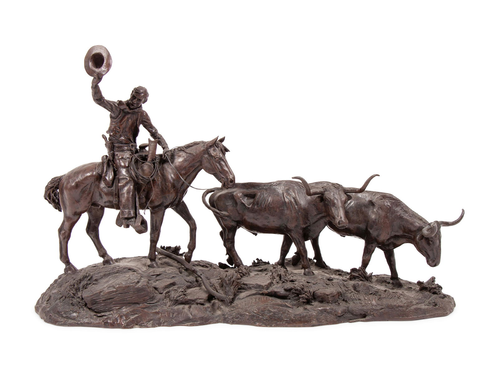 Joe Beeler (American, 1931-2006)  Up the Trail , edition 1/17 (1 of 5)