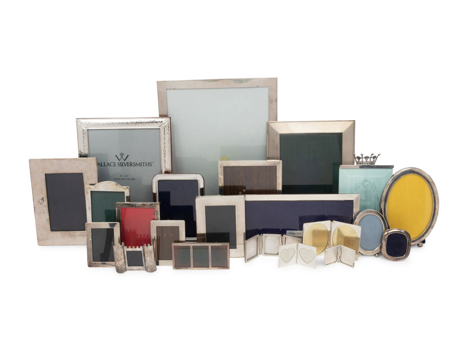 A Collection of Silver Picture Frames Height of largest example 14 inches. (1 of 7)