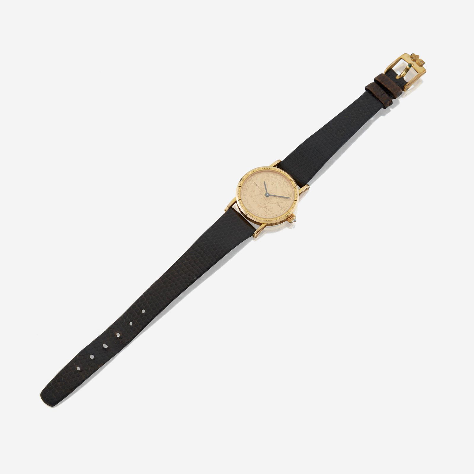 A gold coin wristwatch, Corum (1 of 3)