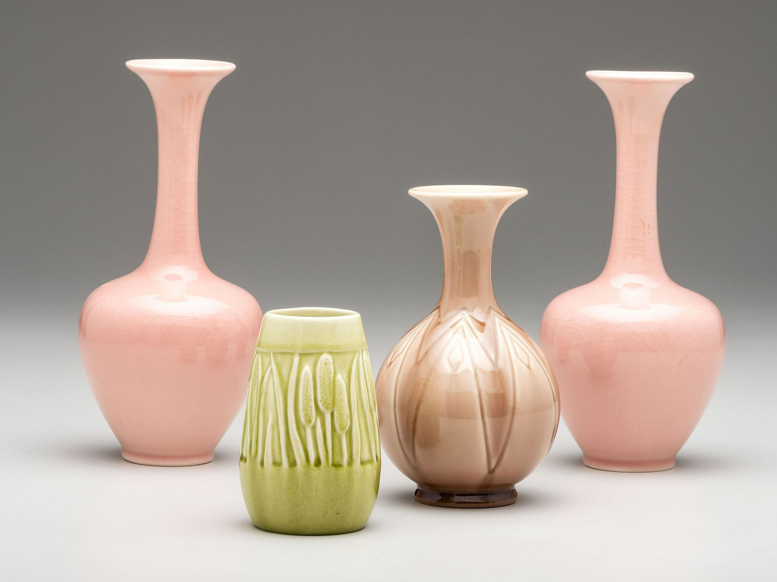 Rookwood Pottery American, 1947-1956 Four Vases (1 of 5)