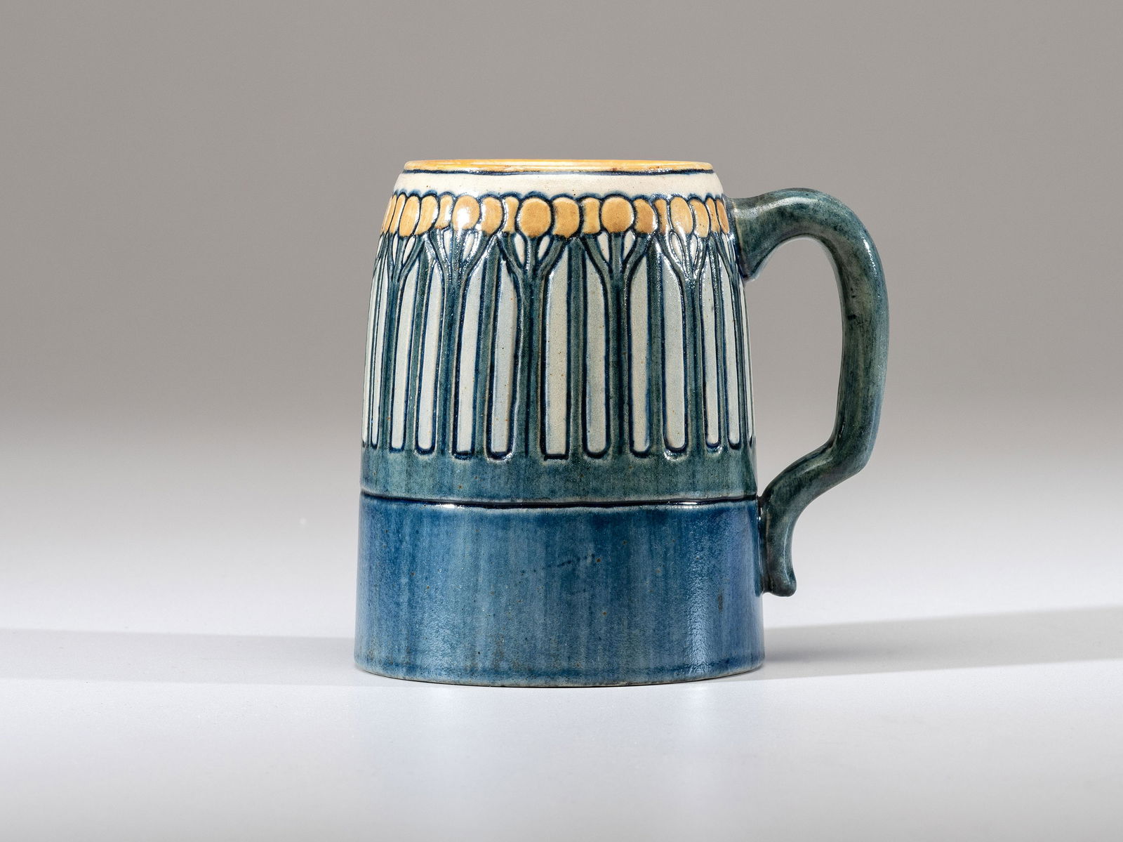 Marie de Hoa LeBlanc for Newcomb College Pottery (American, 1874-1954) Mug (1 of 5)
