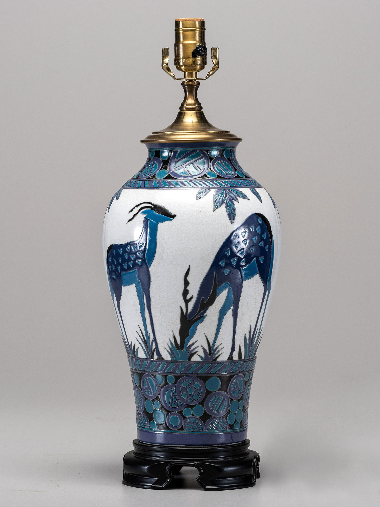 Charles Catteau for Boch Freres Keramis (French, 1880-1966) Vase (1 of 4)