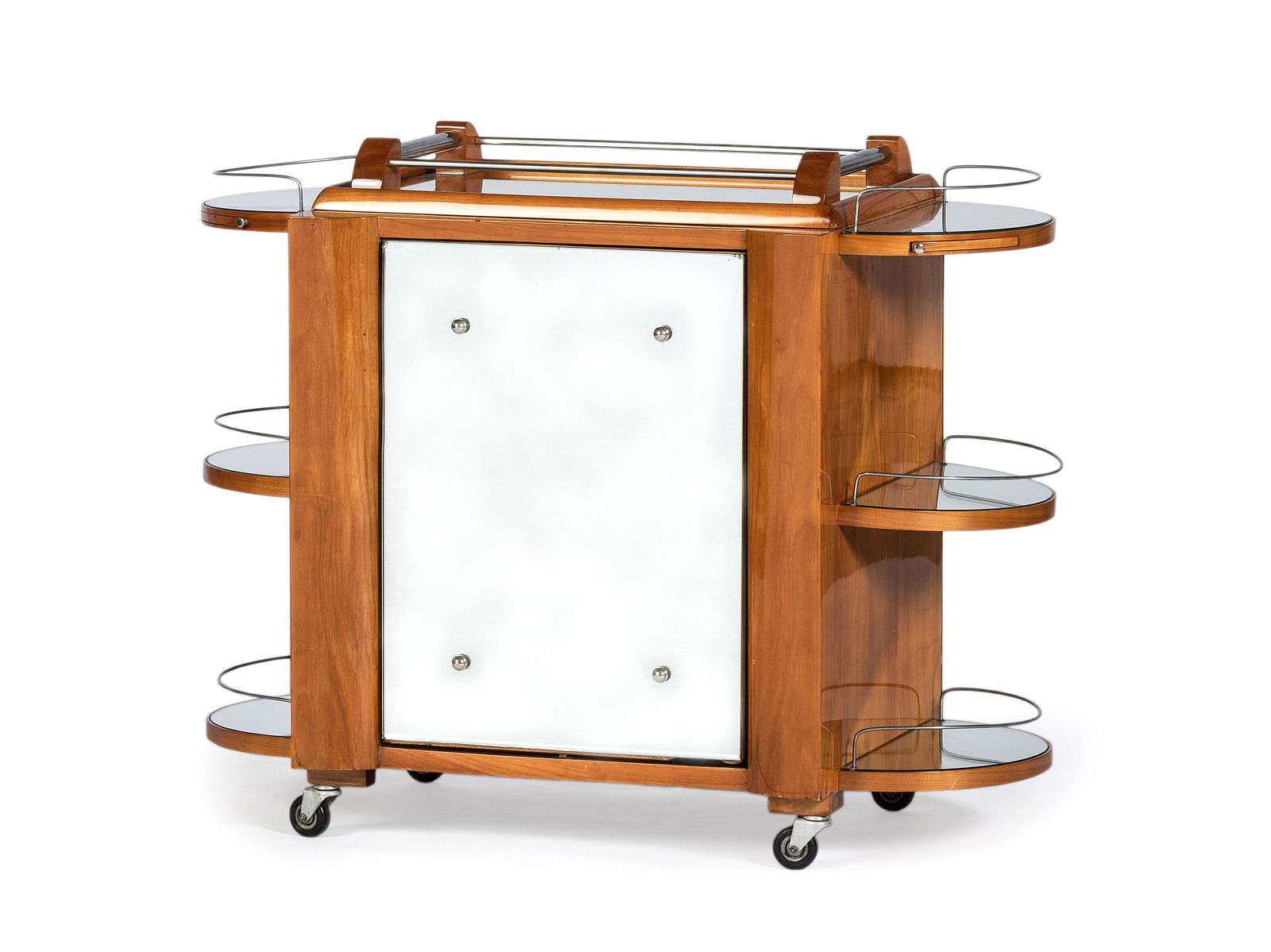 Bar Tugas French, 20th Century Art Deco Bar Cart (1 of 6)
