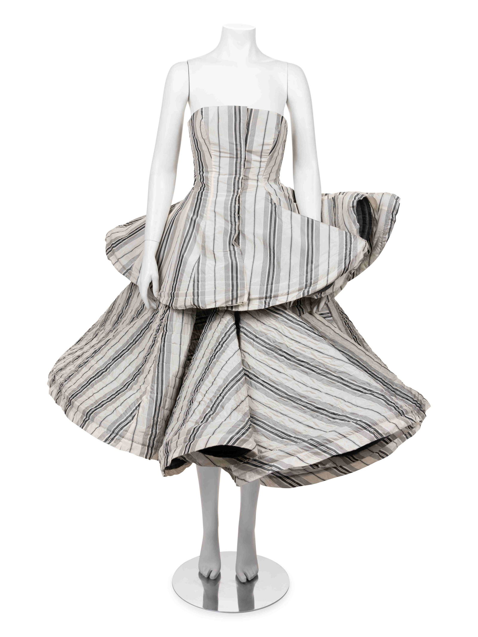 Yohji Yamamoto Two-Piece Flounced Dress, Spring/Summer 1999 (1 of 6)