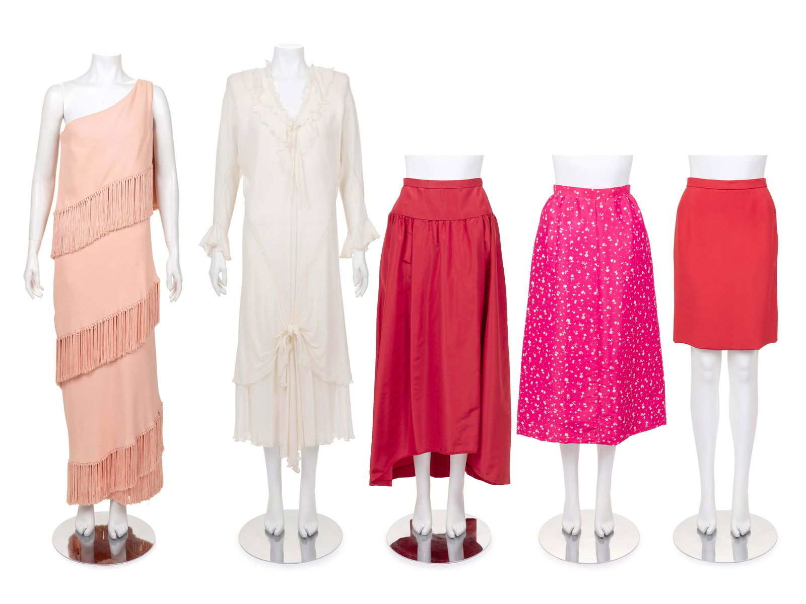 Five Designer Separates, Including Haute Couture: Three Skirts and Two Dresses, 1970-2000s (1 of 9)