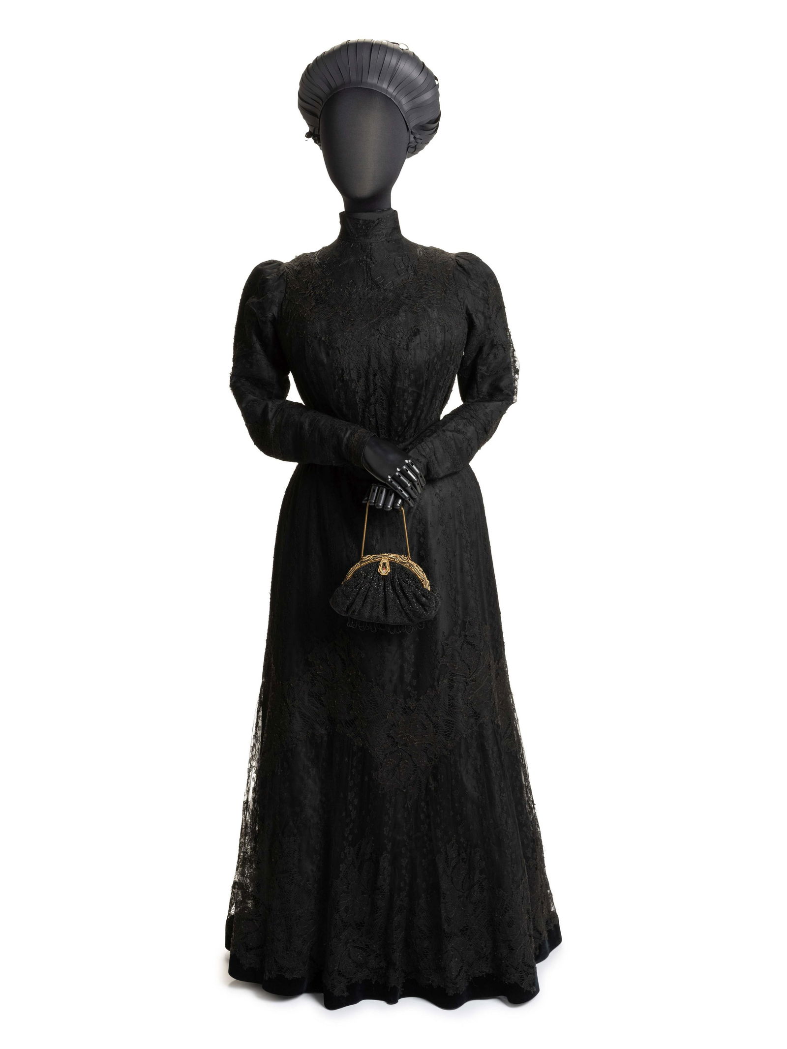 Wilhelmine Eckhardt Edwardian Lace Dress, c.1905 (1 of 7)