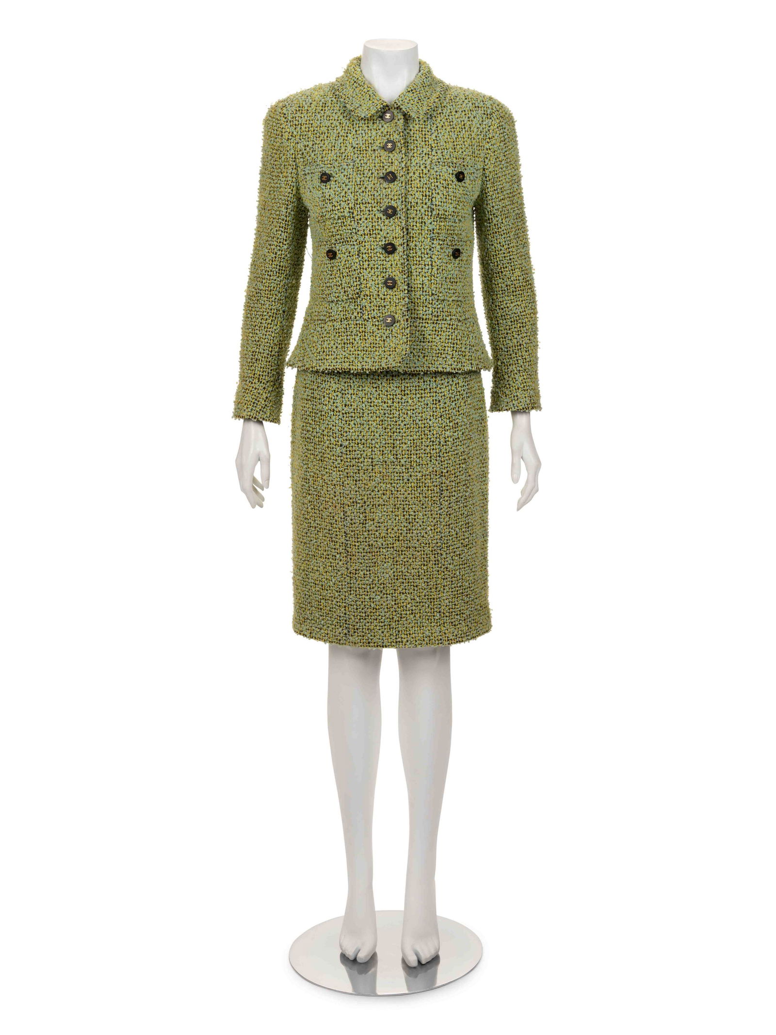Chanel Two-Piece Wool Skirt Suit, 1980-90s (1 of 5)