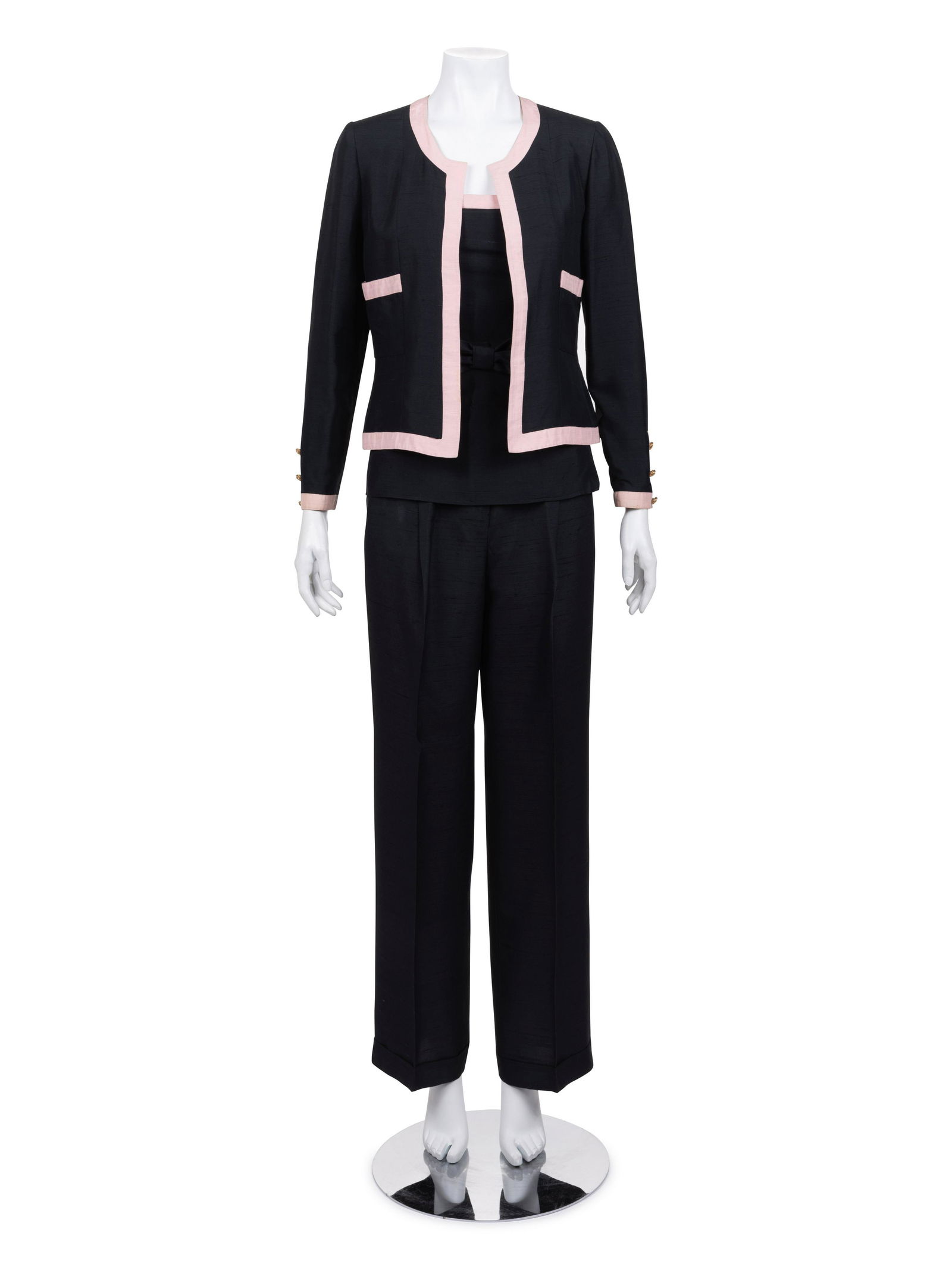 Chanel Silk Pant Ensemble, 1990-2000s (1 of 5)