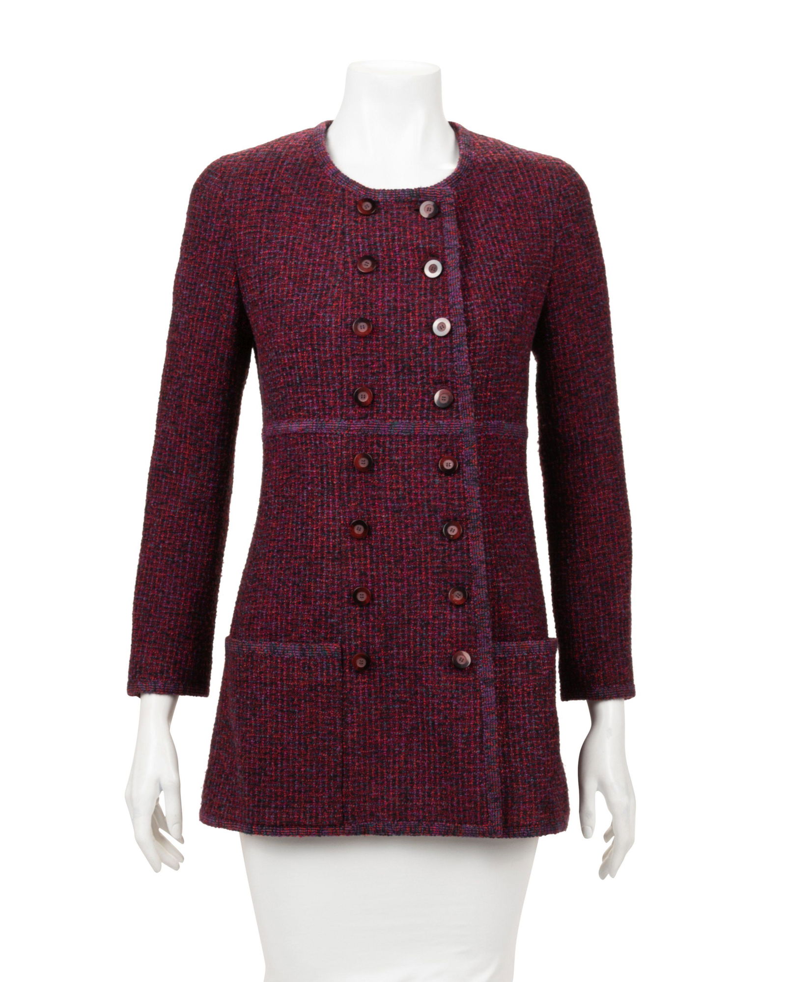 Chanel Wool Double Breasted Jacket, Fall 1993 (1 of 7)