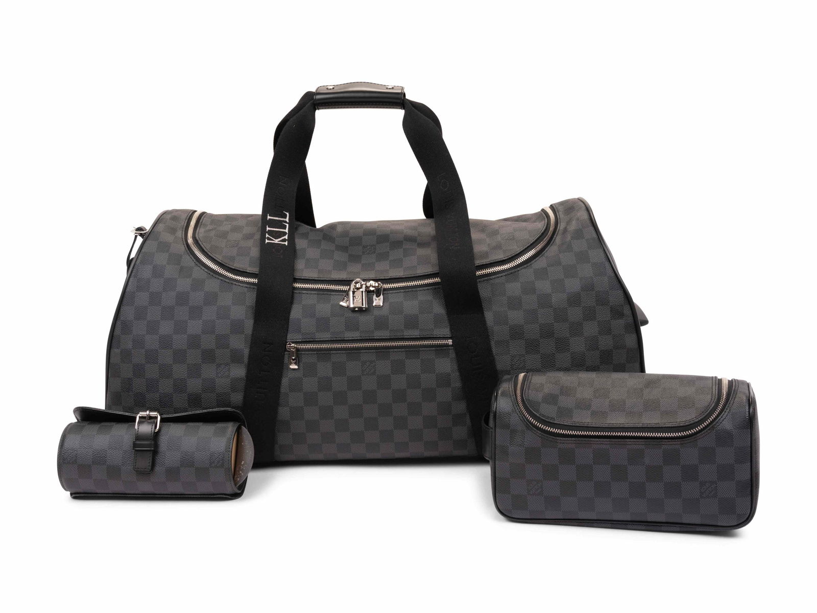 Louis Vuitton Neo Ã‰ole Damier Graphite Coated Canvas Rolling Bag with Travel Bag, (1 of 9)