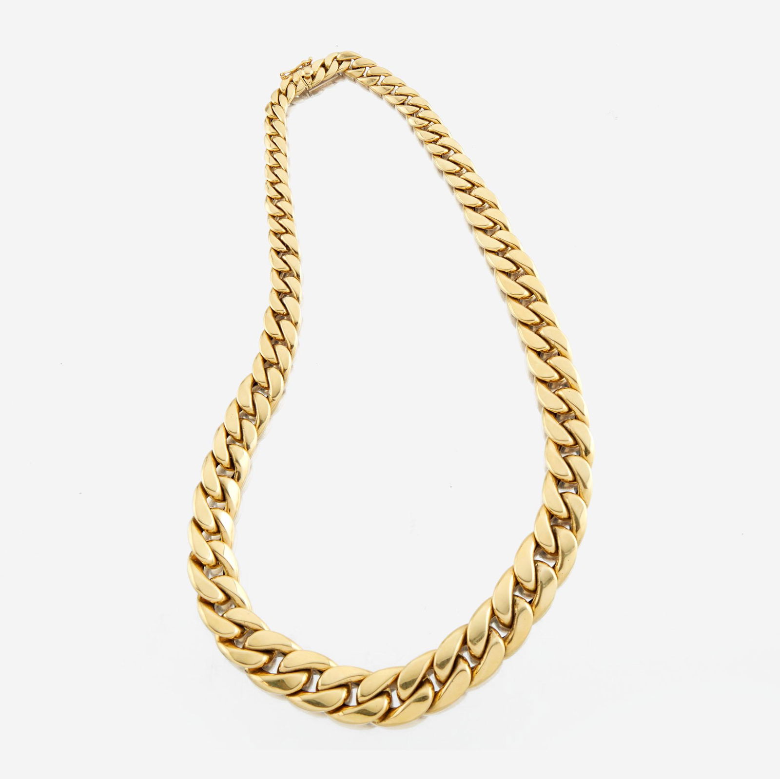 A gold necklace, Cartier Inc. France (1 of 2)