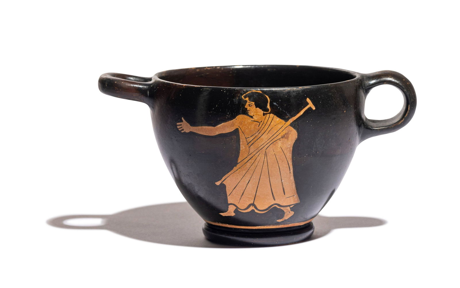 An Attic Red-Figured Glaux Diameter 4 inches (10.4 cm). (1 of 4)