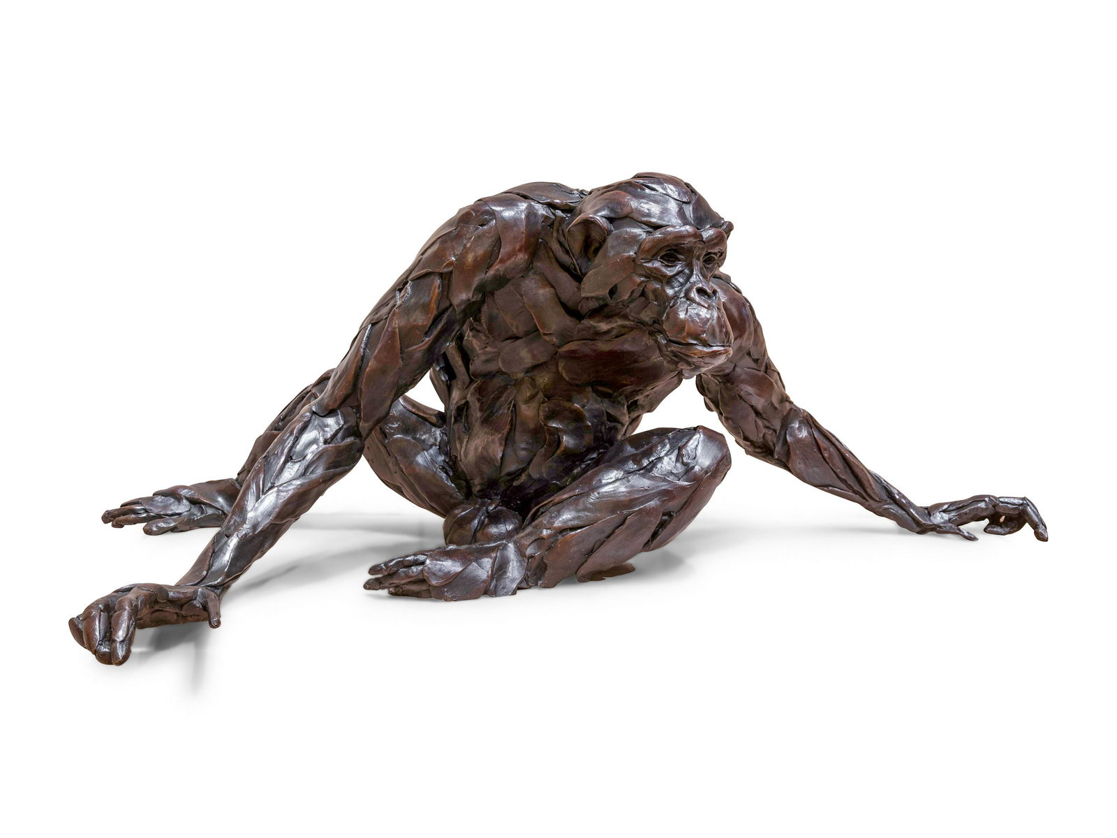 Bart Walter (American, b. 1958) The Alpha, from The Gathering, edition 2/3: Bart Walter (American, b. 1958) The Alpha, from The Gathering, edition 2/3 bronze signed Bart Walter and numbered (base) height 23 1/2 x width 63 1/2 x depth 35 inches