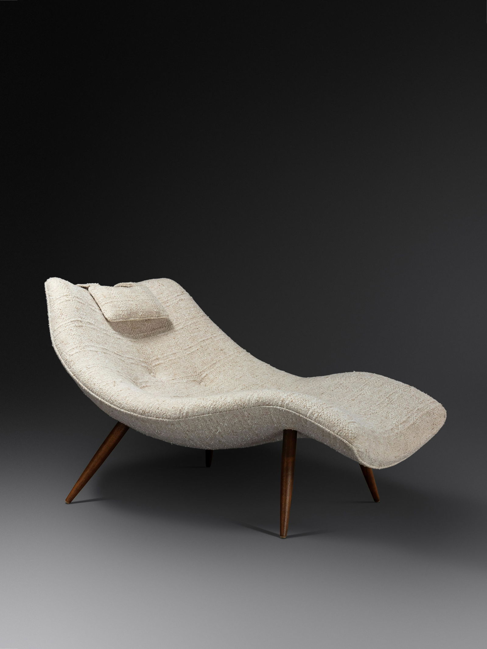 Adrian Pearsall (1925-2011) Chaise Lounge, model 1828-C, c. 1965 Craft Associates, USA (1 of 2)