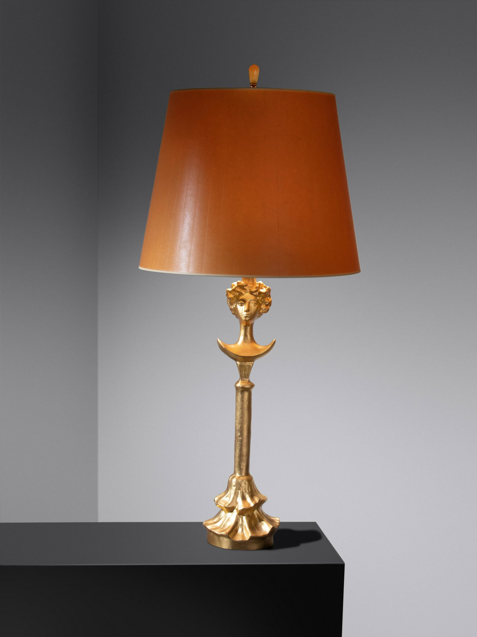 After Alberto Giacometti Late 20th Century 'Tete de Femme' Table Lamp, c. 1979 Nelson Rockefeller (1 of 3)