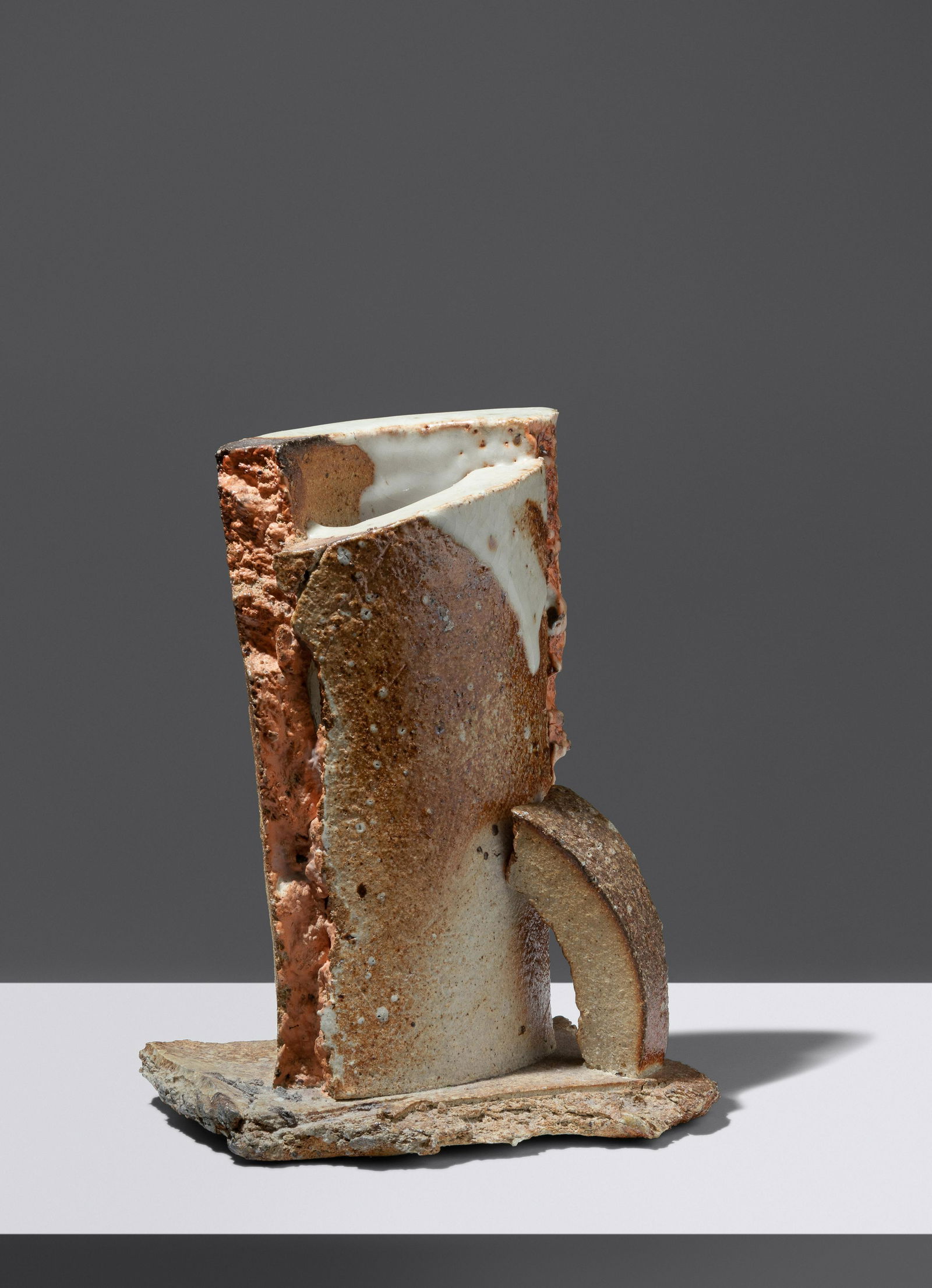 Don Reitz (1929-2014) Untitled Sculpture: Don Reitz (1929-2014) Untitled Sculpture glazed stoneware signed 'Reitz' H 8 1/4 x W 6 1/4 x D 4 1/2 inches Property from the Estate of Robert and Ruth Vogele, Chicago, Illinois