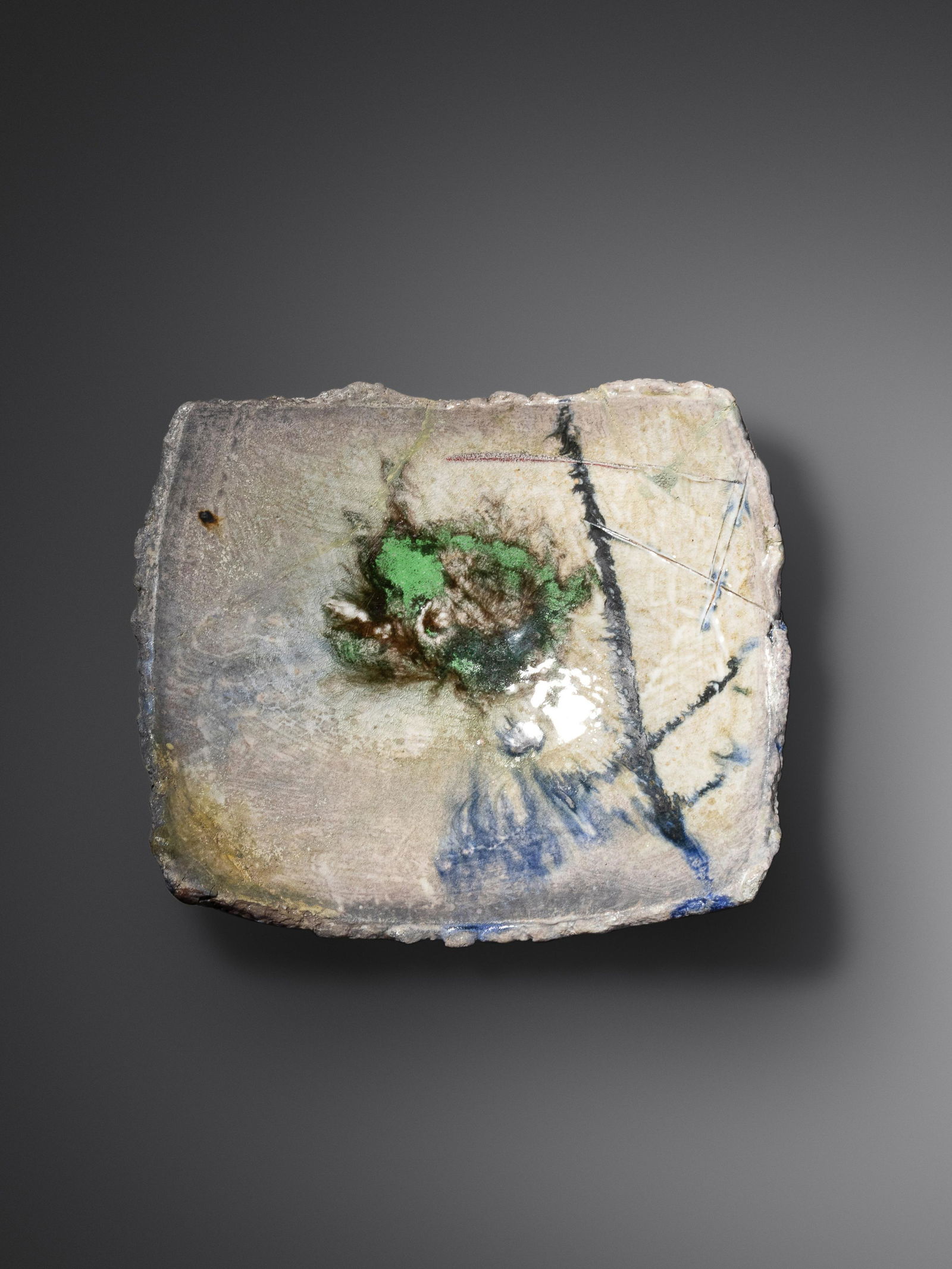 Don Reitz (1929-2014) Untitled Slab Bowl, 2010: Don Reitz (1929-2014) Untitled Slab Bowl, 2010 glazed stoneware signed 'Reitz 10' H 4 1/4 x W 11 1/2 x D 10 inches Property from the Estate of Robert and Ruth Vogele, Chicago, Illinois Provenance: Acq