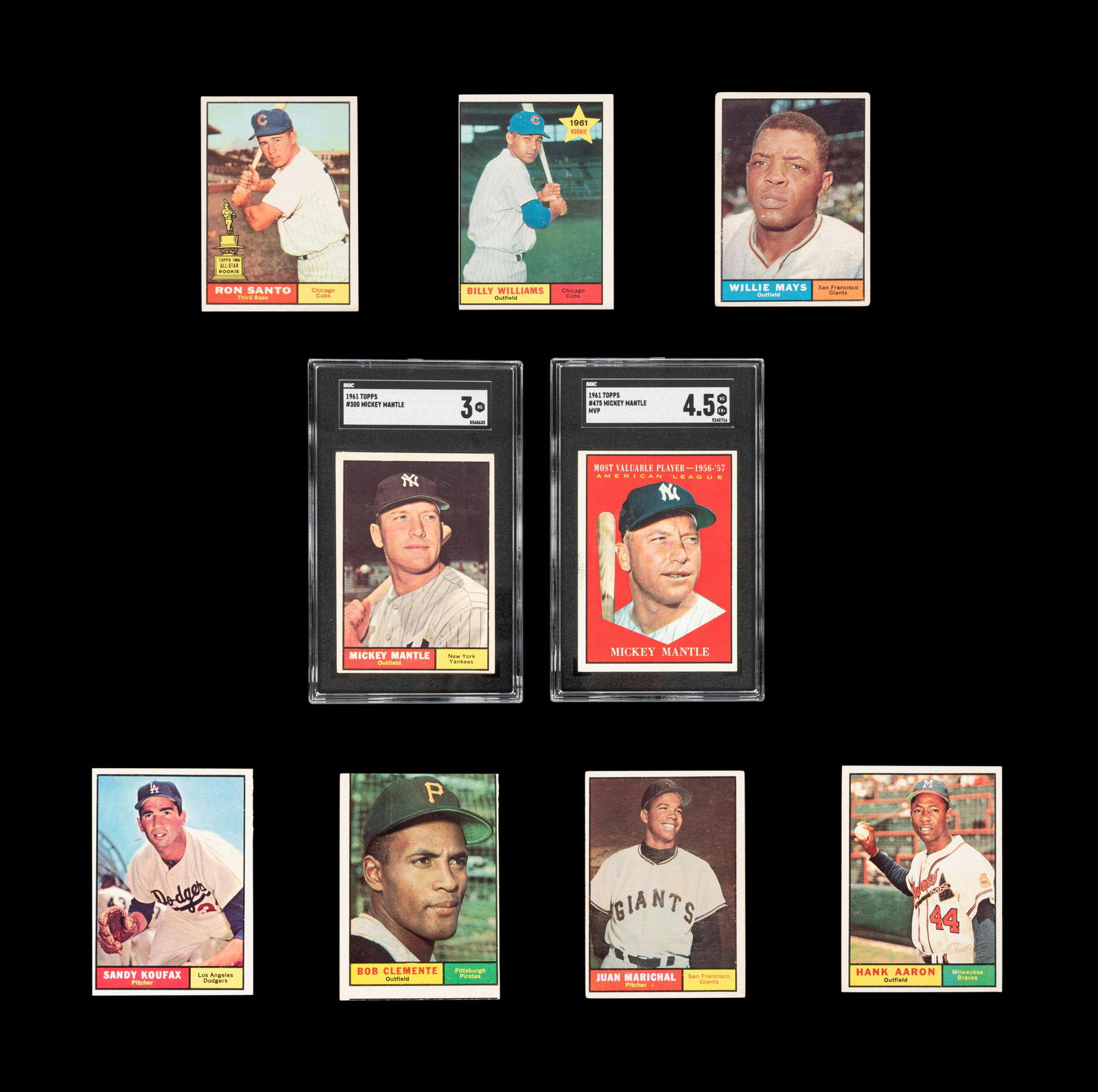 A Complete Set of 1961 Topps Baseball Cards (587/587), (1 of 3)