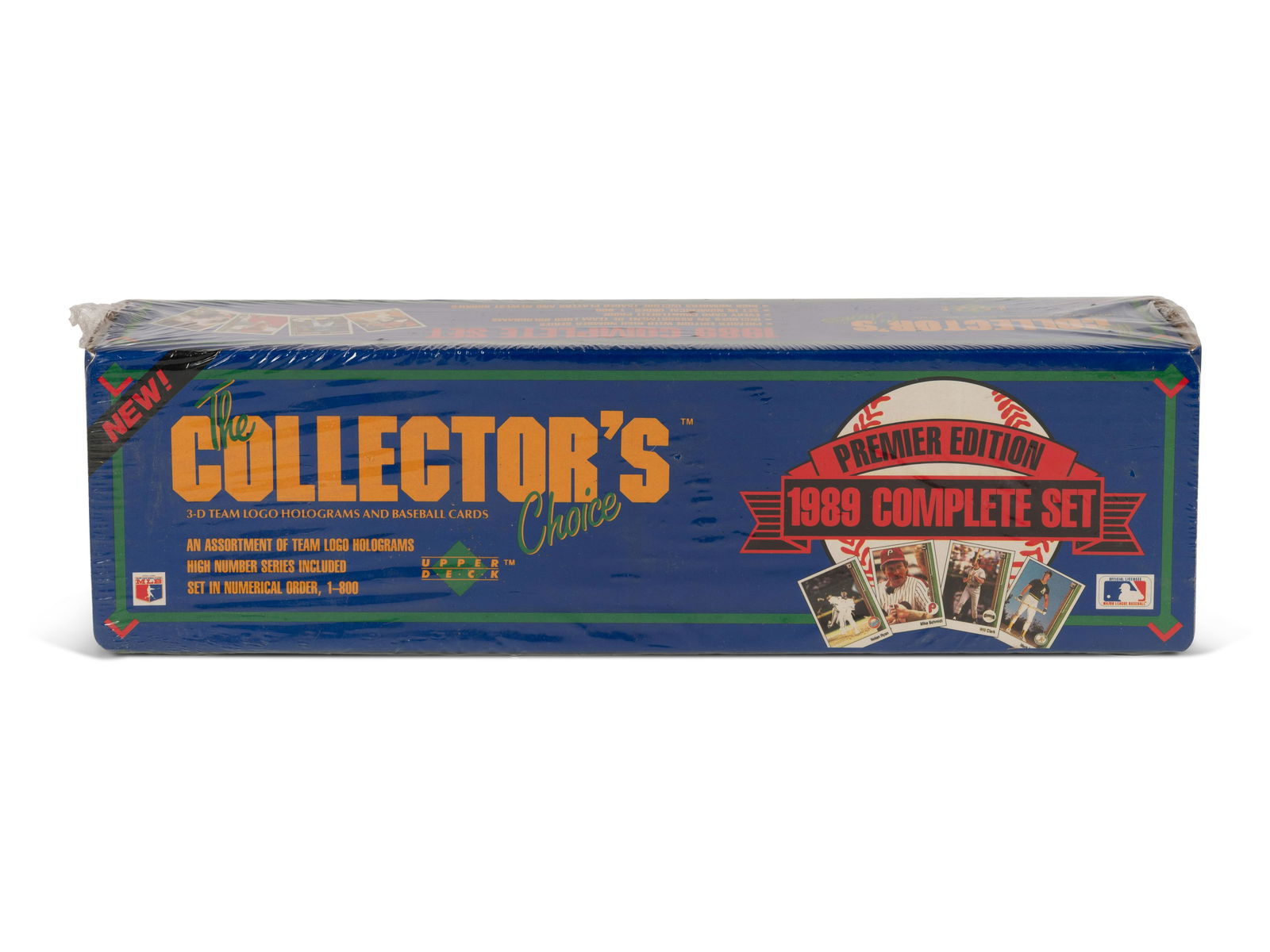 A 1989 Upper Deck Factory Sealed Complete Set of Baseball Cards (Ken Griffey Jr. Rookie) (1 of 3)