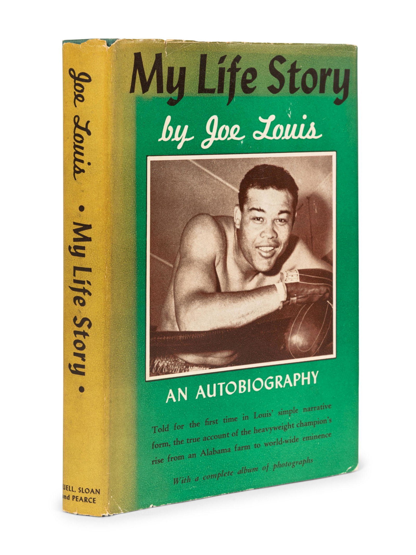 A 1947 First Edition of My Life Story Signed by Joe Louis (With Dust Jacket), (1 of 3)