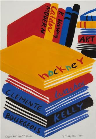 Tom Slaughter, (American, b. 1955), Study for Henry: Tom Slaughter (American, b. 1955) Study for Henry Book, 1994 mixed media on paper signed T. Slaughter and dated (lower right) 30 x 20 1/2 inches. Property from the Estate of Tom G. an