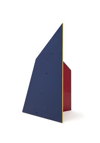 Lyman Kipp, (American, b. 1929), Jasper, 1980: Lyman Kipp (American, b. 1929) Jasper, 1980 painted aluminum inscribed Kipp and dated (lower edge) Height: 11 inches. Property from the Collection of Irma Ecksel, Nashville, Tennessee