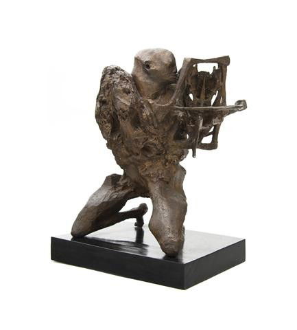 Michael Ayrton, (British, 1921-1975), Maze Player: Michael Ayrton (British, 1921-1975) Maze Player bronze edition 1/6 Height: 16 inches.