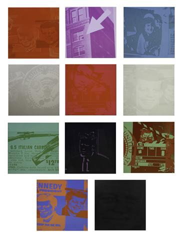 Andy Warhol, (American, 1928-1987), Flash - Novemb: Andy Warhol (American, 1928-1987) Flash - November 22, 1963 (portfolio of 11), 1968 color screenprints edition 114/200, each signed Andy Warhol (verso) 21 x 21 inches. Ref: Feldman &